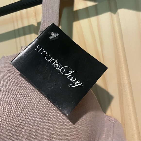 NWT Smart & Sexy Lace Trim Bra in Light Mauve - Picture 4 of 6